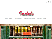 Tablet Screenshot of iaclals.com